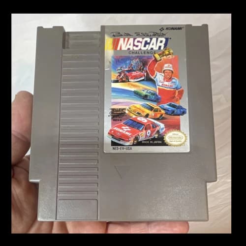 Konami Bill Elliott's Nascar Challenge NES Racing NTSC-U/C US Canada