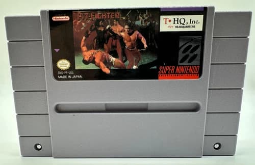 Pit-Fighter (Super Nintendo Entertainment System, SNES, 1992) TESTED & WORKS