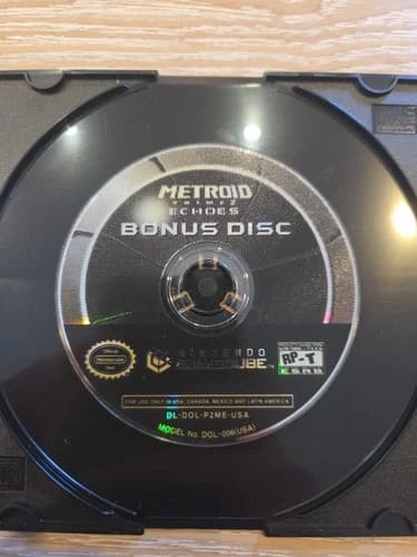 Nintendo Game Metroid Prime 2 Echoes Bonus Disc Only (Nintendo GameCube, 2004).