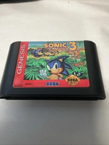 Sonic the Hedgehog 3 Sega Genesis, Cartridge Only TESTED -Works Great