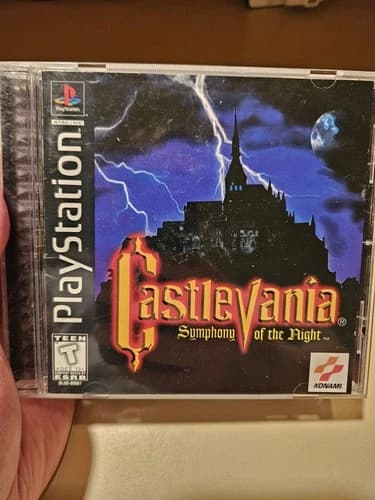Castlevania Symphony of the Night Black Label PS1 PlayStation 1