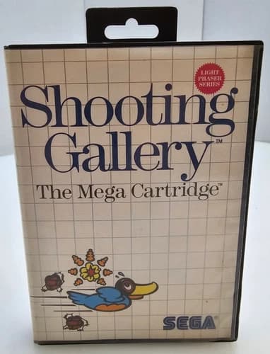 Sega Master System Shooting Gallery CIB Game Cleaned And Tested