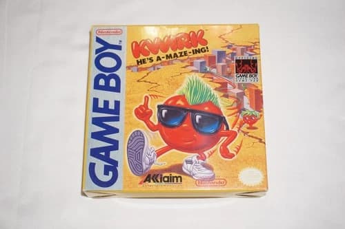Kwirk (Nintendo Game Boy Gameboy) Complete in Box w/ Reg CIB
