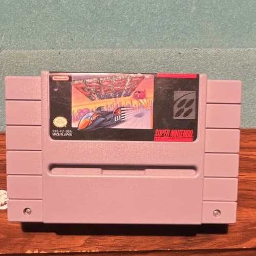 Nintendo F-Zero Racing Super Nintendo SNES Game 1991 NTSC-U/C