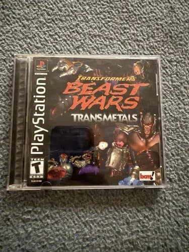 Beast Wars Transformers Transmetals complete Playstation 1 PS1