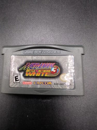 Mega Man Battle Network 3: White Version (Nintendo Game Boy Advance, 2003)