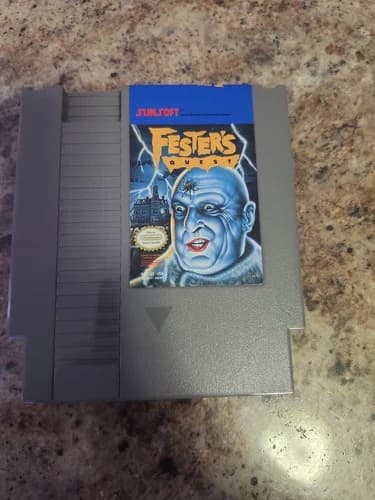 Festers Quest Nintendo NES Game Cart ONLY Authentic