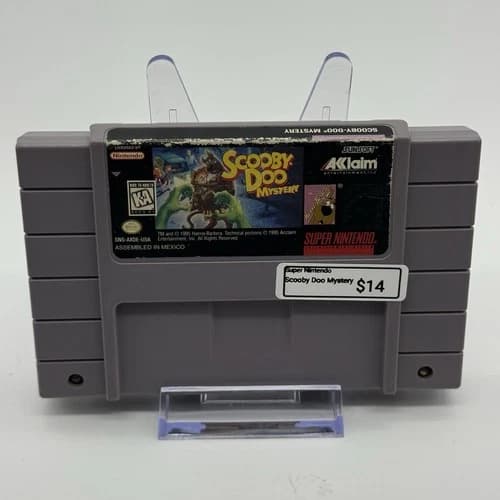 Scooby-Doo Mystery SNES Super Nintendo 1995 Cartridge Only