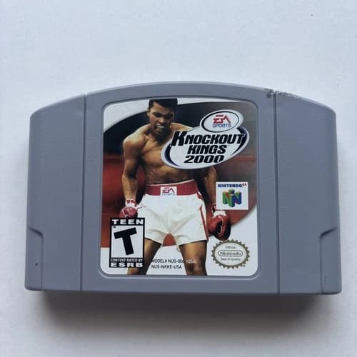 Knockout Kings Nintendo 64 N64 Authentic Cleaned Tested