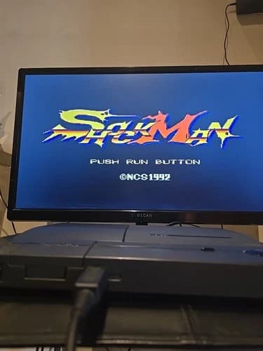 Shockman TurboGrafx-16 TG16 HuCard 1992 Hudson Soft NEC Cartridge Mint Condition