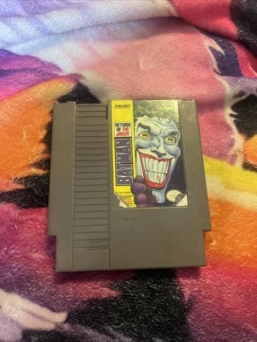 Batman: Return of the Joker Nintendo NES, Cartridge Only Tested Works Authentic