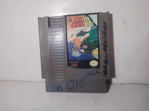 Twin Cobra Nintendo NES Game Cartridge Tested *Acceptable*