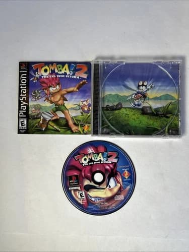 Tomba 2: The Evil Swine Return (Sony PlayStation 1, 2000) PS1 CIB Complete