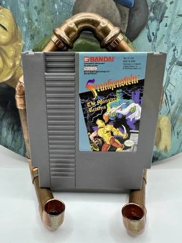 Frankenstein NES Nintendo Game - Authentic/Cleaned/Tested/Working RARE