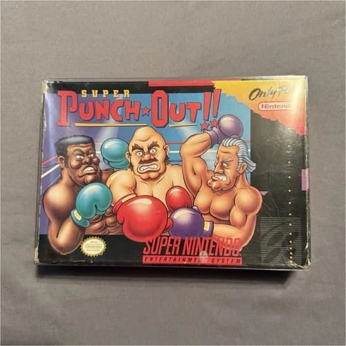 Nintendo Super Punch-Out!! SNES CIB