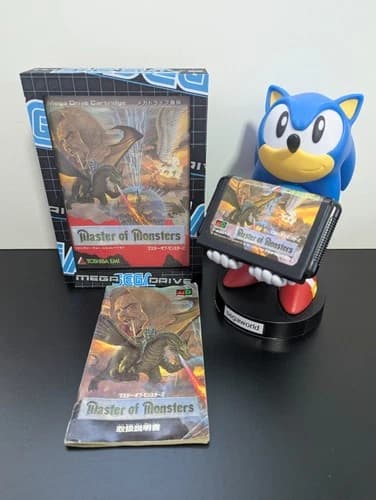 SEGA Mega Drive MASTER OF MONSTERS Retrogame NTSC-J CIB