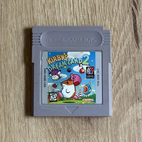 Kirby's Dream Land 2 -Game Boy Nintendo Handheld GB - Tested Authentic