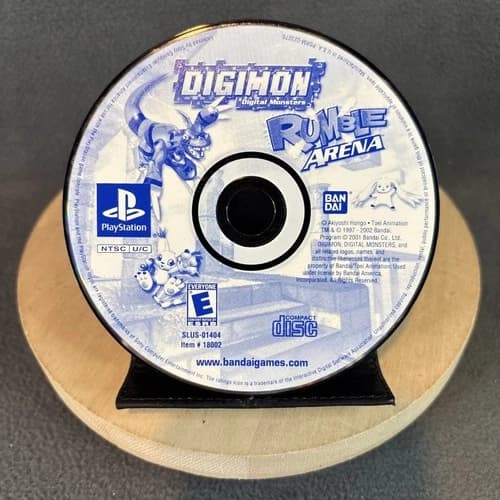 PlayStation 1 - Digimon Rumble Arena - DISC ONLY - Tested