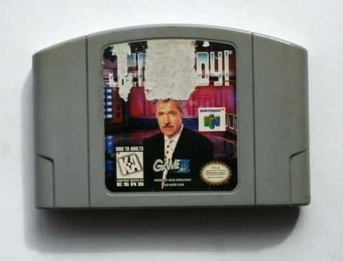 Jeopardy (Nintendo 64, 1998) N64 TESTED