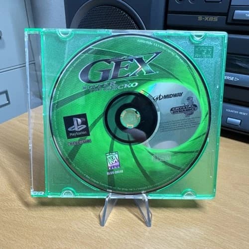 Gex 3: Deep Cover Gecko (Sony PlayStation 1, 1998) PS1 Disc Only Tested Game