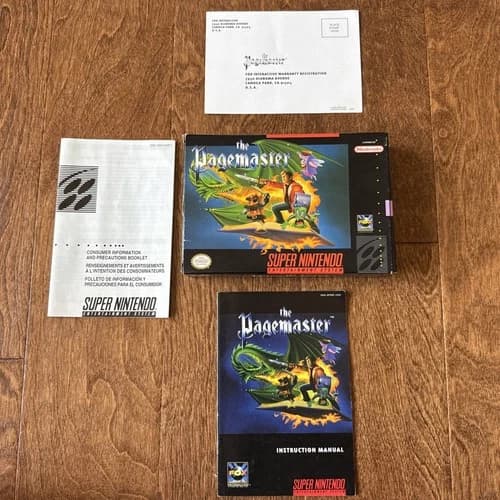 The Pagemaster (Super Nintendo Entertainment System, 1994)