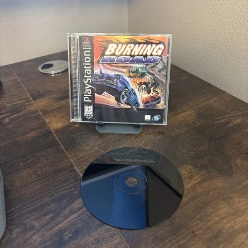 Burning Road (Sony PlayStation 1, 1996) - Pristine