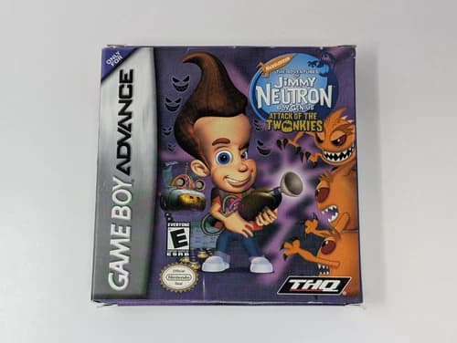 Jimmy Neutron: Attack of the Twonkies (Nintendo Game Boy Advance, GBA) - CIB
