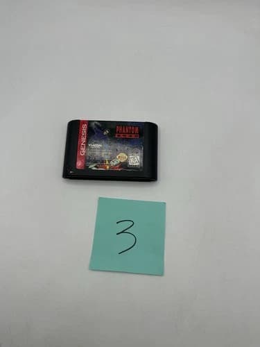 Phantom 2040 Sega Genesis Authentic Tested And Working Cart Good Condition