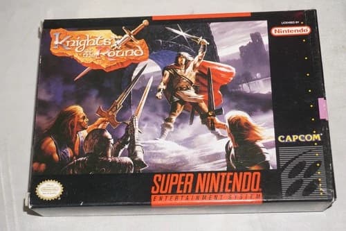Knights Of The Round (Super Nintendo SNES) Complete in Box CIB