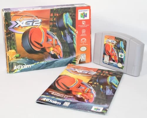 XG2: Extreme-G 2 N64 Nintendo 64 Complete CIB Authentic! Good Condition! NICE!
