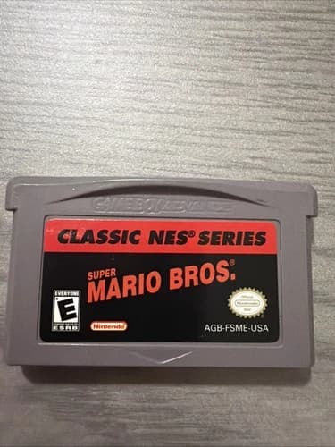 Super Mario Bros. Classic NES Series (Nintendo Game Boy Advance, 2004)