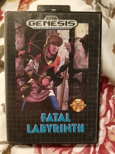Fatal Labyrinth (rougelike) SEGA Genesis CIB, Tested, FREE SHIPPING
