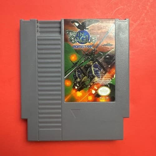 Twin Eagle Nintendo NES 1989 Cart Only Authentic