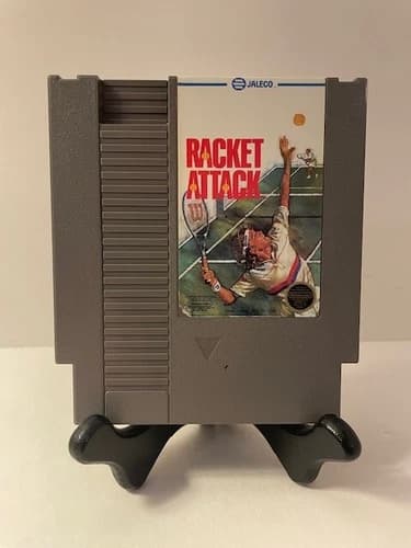 Racket Attack (Nintendo NES) Cleaned Tested Working