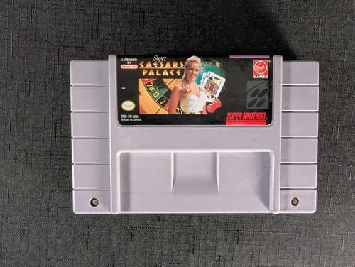 Super Caesars Palace (Super Nintendo, 1993) SNES