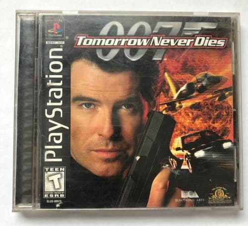 Tomorrow Never Dies (Sony PlayStation 1, PS1 1999) 007 Complete cib - Tested