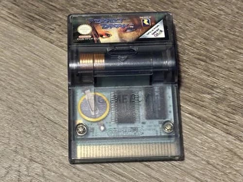 Perfect Dark Nintendo Game Boy Color Cleaned & Tested Rumble Works Authentic