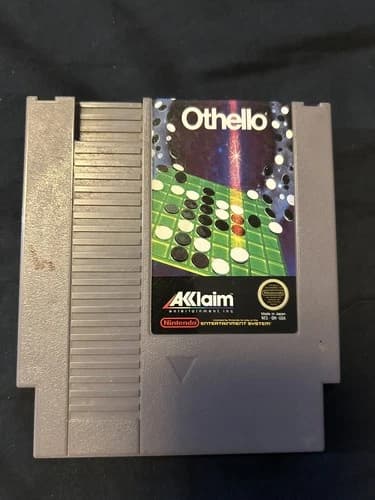 NES 1988 Othello Video Game Cartridge Nintendo Board Game