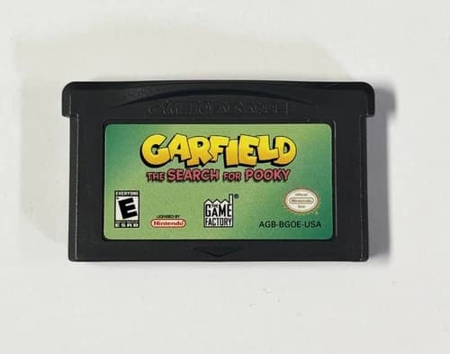 Garfield: The Search for Pooky (Nintendo Game Boy Advance, 2005) Cartridge Only