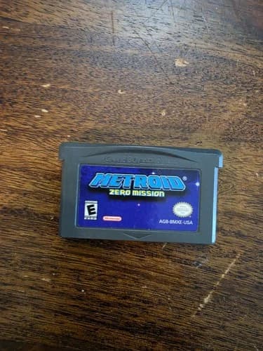 Metroid: Zero Mission GBA (Nintendo Game Boy Advance, 2004) - Authentic TESTED