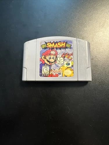 Super Smash Bros. N64 (Nintendo 64 1996) Cartridge Only Authentic
