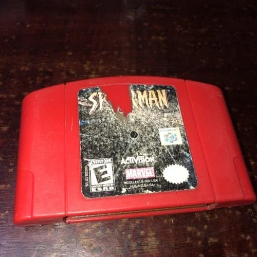 Spider-Man Spiderman Nintendo 64 N64 Original Authentic Classic Game! (Working)