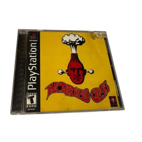 Incredible Crisis (Sony PlayStation 1, 2000) CIB Complete