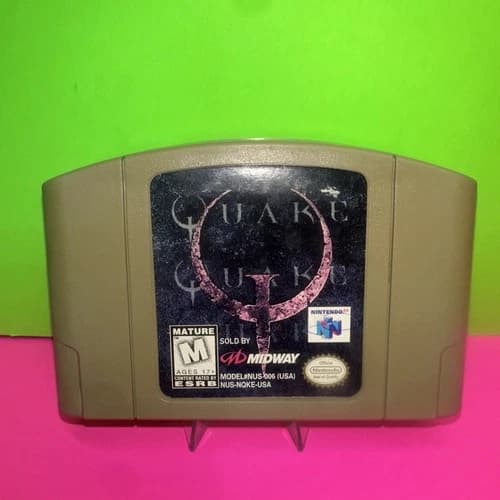 Quake Nintendo 64 (N64) *Authentic* Game Cartridge Only Tested and Working L@@K
