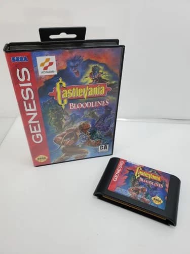 Castlevania: Bloodlines (Sega Genesis, 1994) TESTED!
