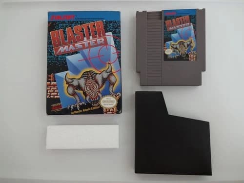 Blaster Master Complete in Box Nintendo NES CIB