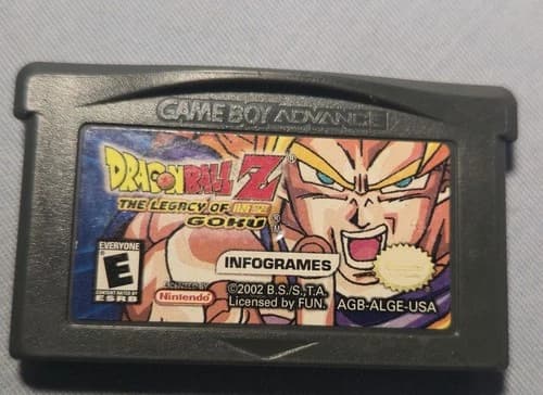 Dragon Ball Z Legacy of Goku (Nintendo GameBoy Advance, 2002) - Works!