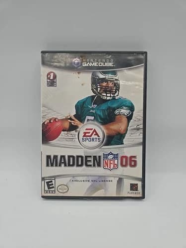 Madden NFL 06 (Nintendo GameCube, 2005) CIB Complete with Manual TESTED!!