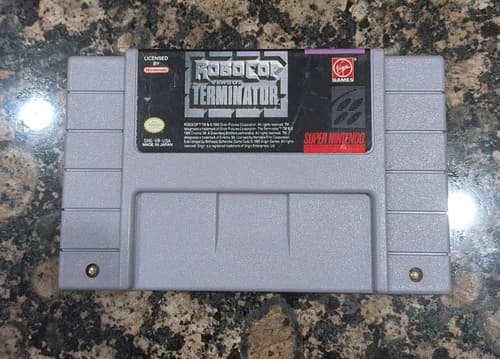 Robocop Versus The Terminator Super Nintendo SNES - Cartridge Only