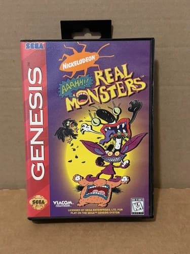 AAAHH!! Real Monsters (Sega Genesis, 1995) CIB